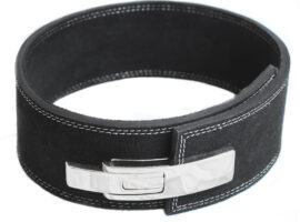 Bear Grip - Cow Hide Leather Weight Lifting Lever Buckle Powerlifting Belt